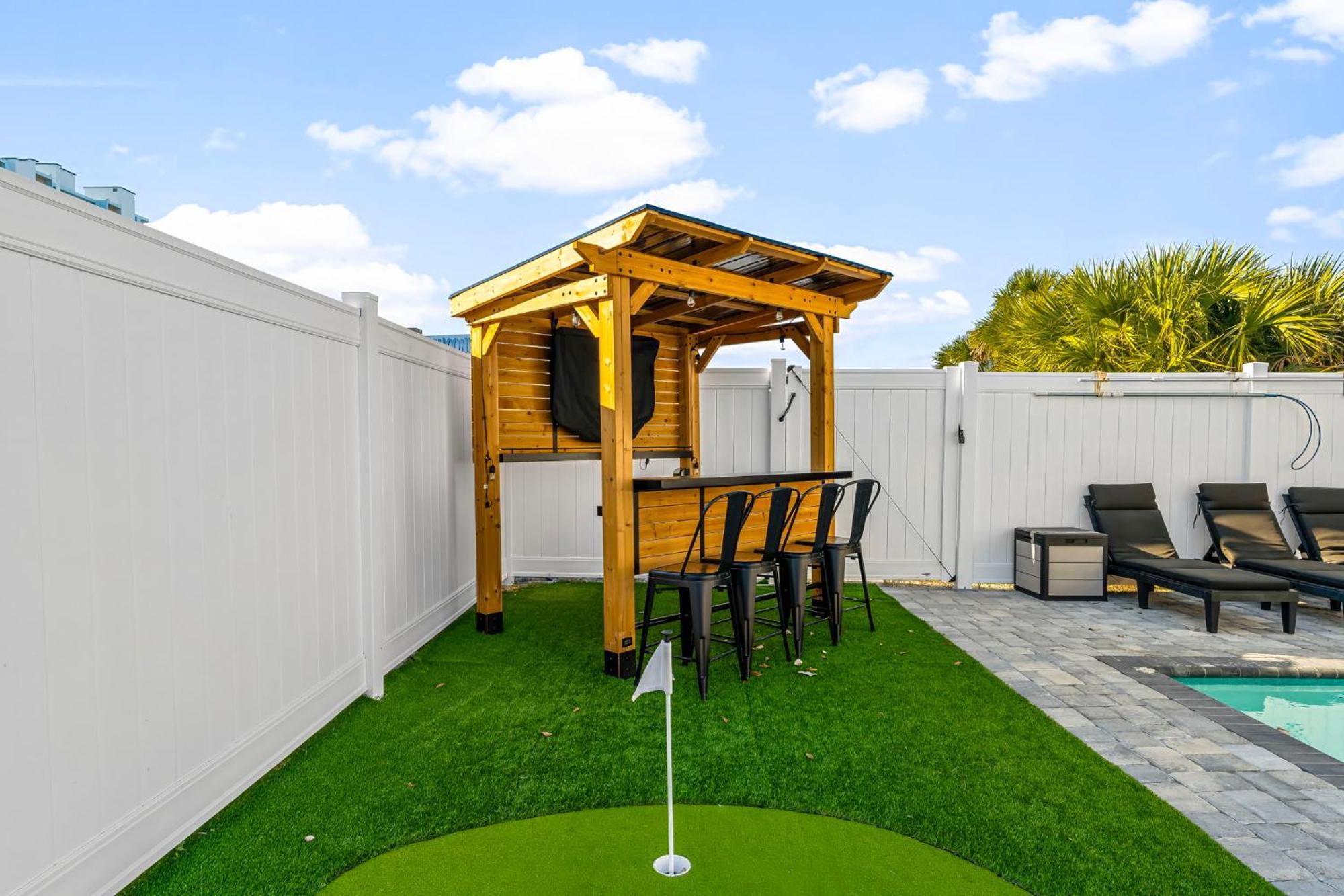Apartment Juicy Vibes Pool Golf Grill Bar Games Near *
